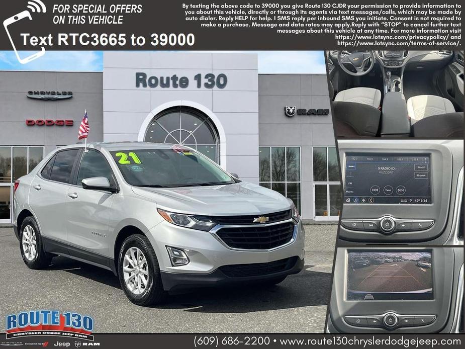 used 2021 Chevrolet Equinox car, priced at $16,895