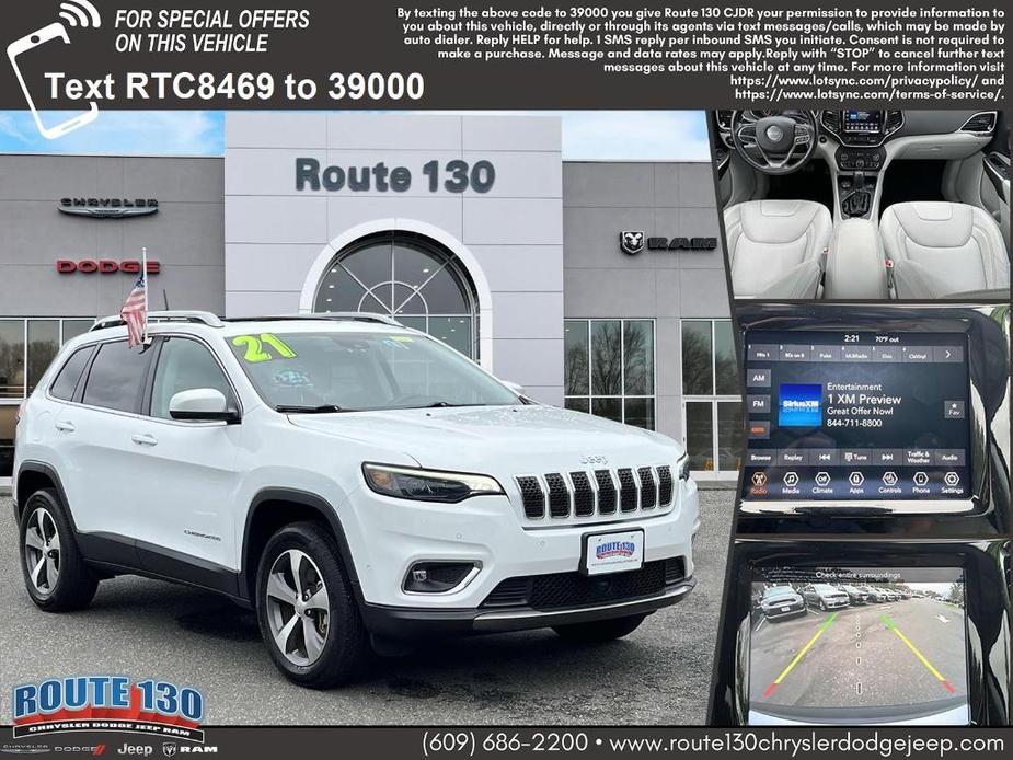 used 2021 Jeep Cherokee car, priced at $23,495