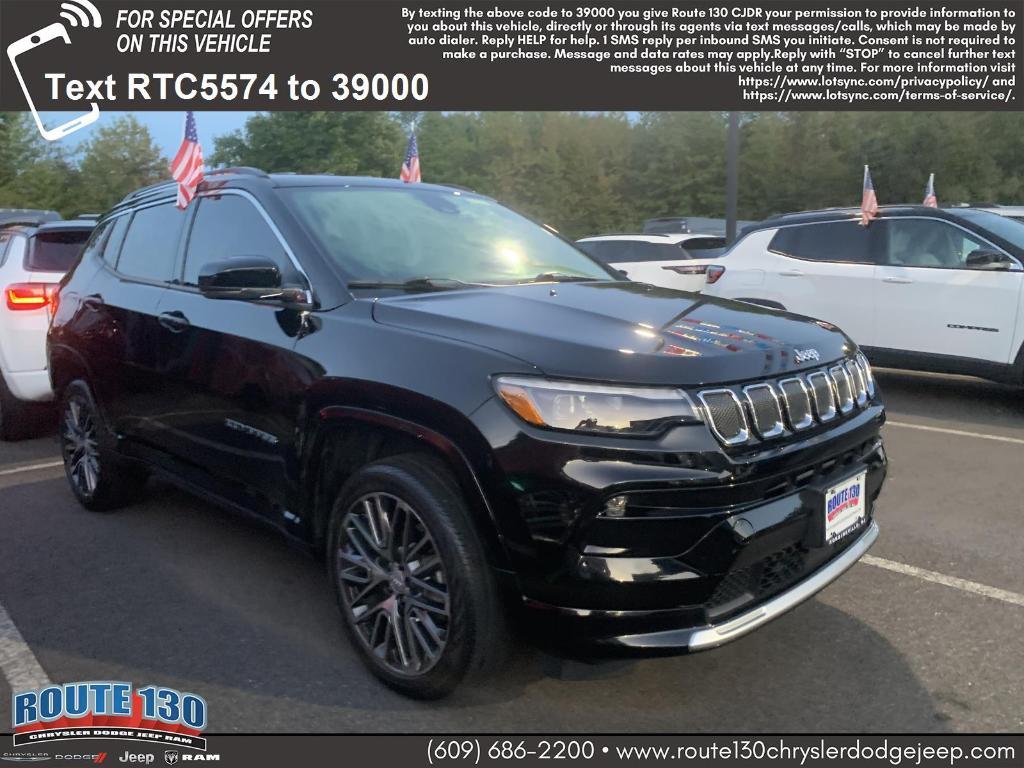 used 2022 Jeep Compass car, priced at $23,495