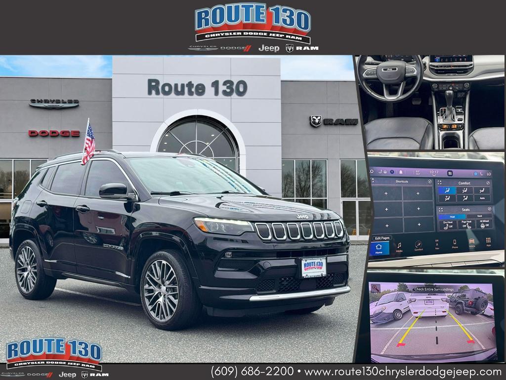 used 2022 Jeep Compass car, priced at $21,995