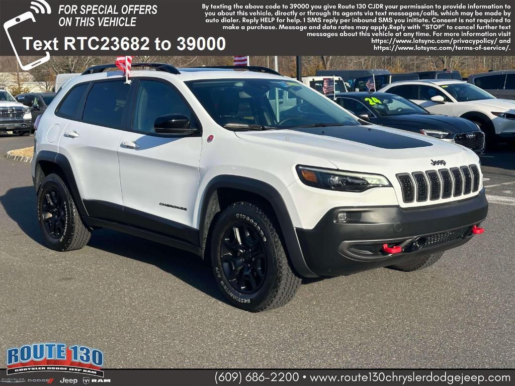 used 2022 Jeep Cherokee car, priced at $26,349