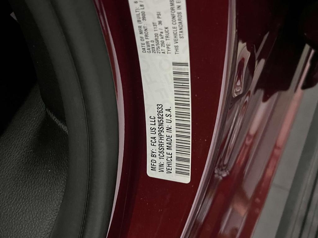 used 2025 Ram 1500 car, priced at $65,995