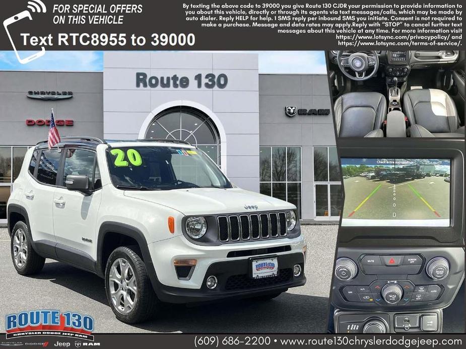 used 2020 Jeep Renegade car, priced at $19,395