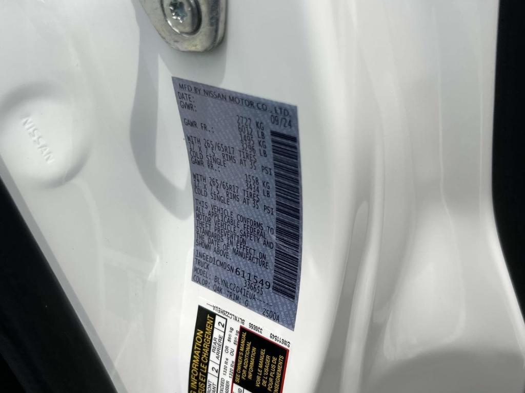 used 2025 Nissan Frontier car, priced at $30,995