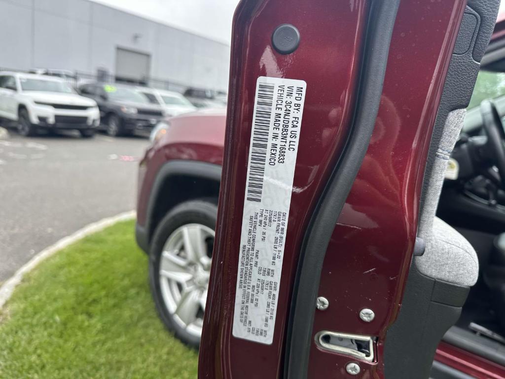 used 2022 Jeep Compass car, priced at $19,995