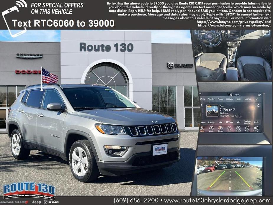 used 2021 Jeep Compass car, priced at $19,649