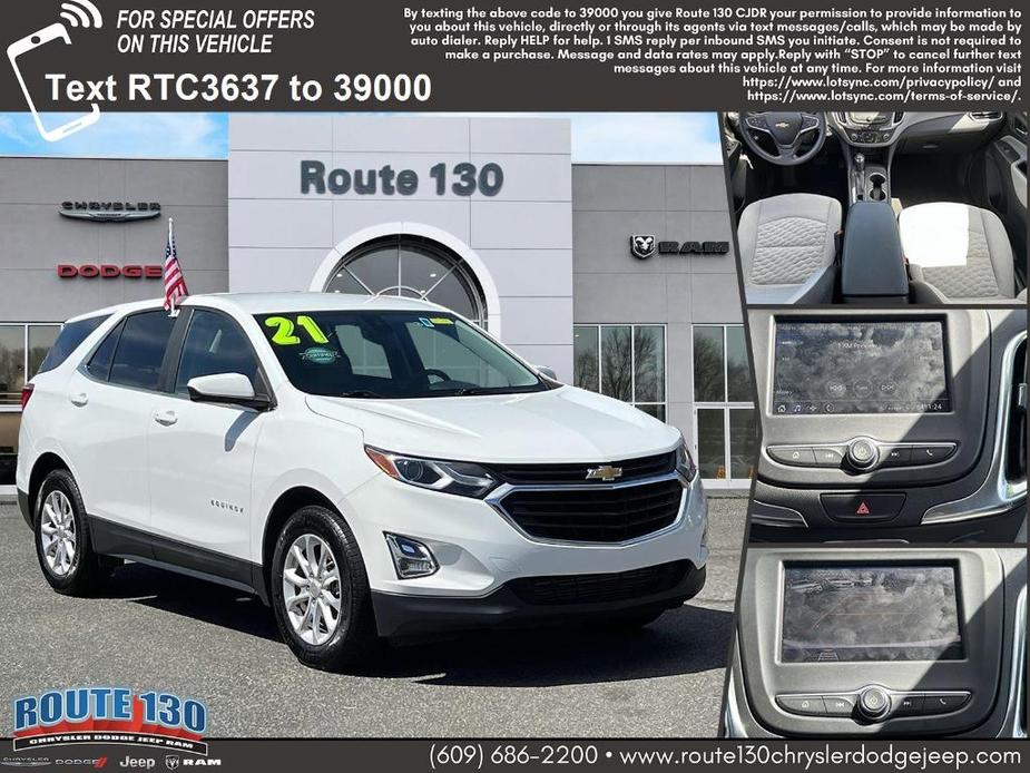 used 2021 Chevrolet Equinox car, priced at $17,295