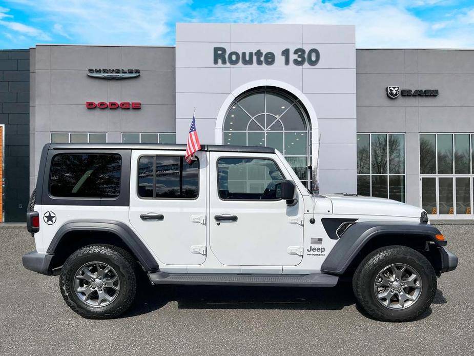 used 2020 Jeep Wrangler Unlimited car, priced at $30,295