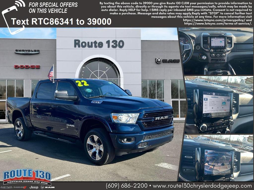 used 2022 Ram 1500 car, priced at $39,795