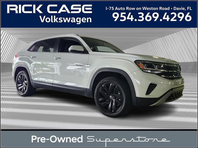 used 2021 Volkswagen Atlas Cross Sport car, priced at $25,991