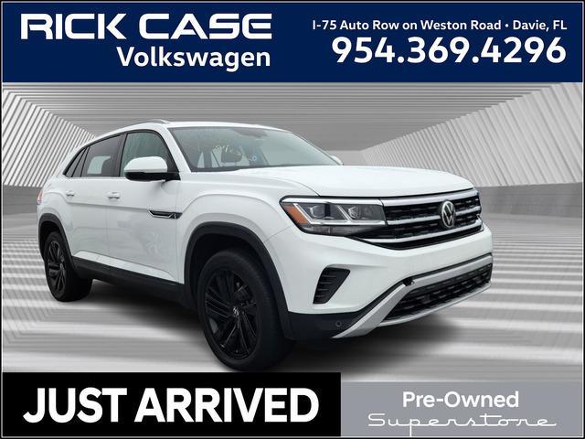 used 2021 Volkswagen Atlas Cross Sport car, priced at $25,991