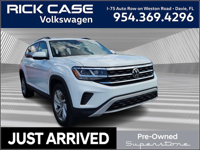 used 2022 Volkswagen Atlas car, priced at $28,991