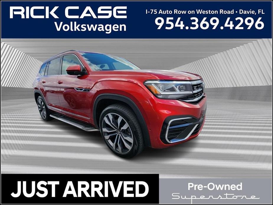 used 2022 Volkswagen Atlas car, priced at $36,991