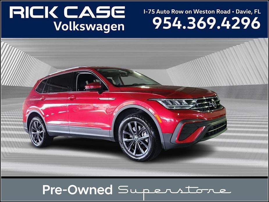 used 2022 Volkswagen Tiguan car, priced at $21,991