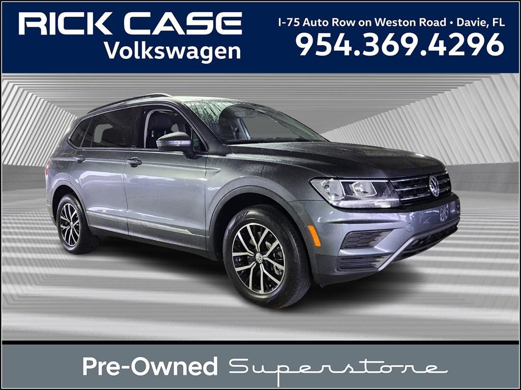 used 2021 Volkswagen Tiguan car, priced at $19,791