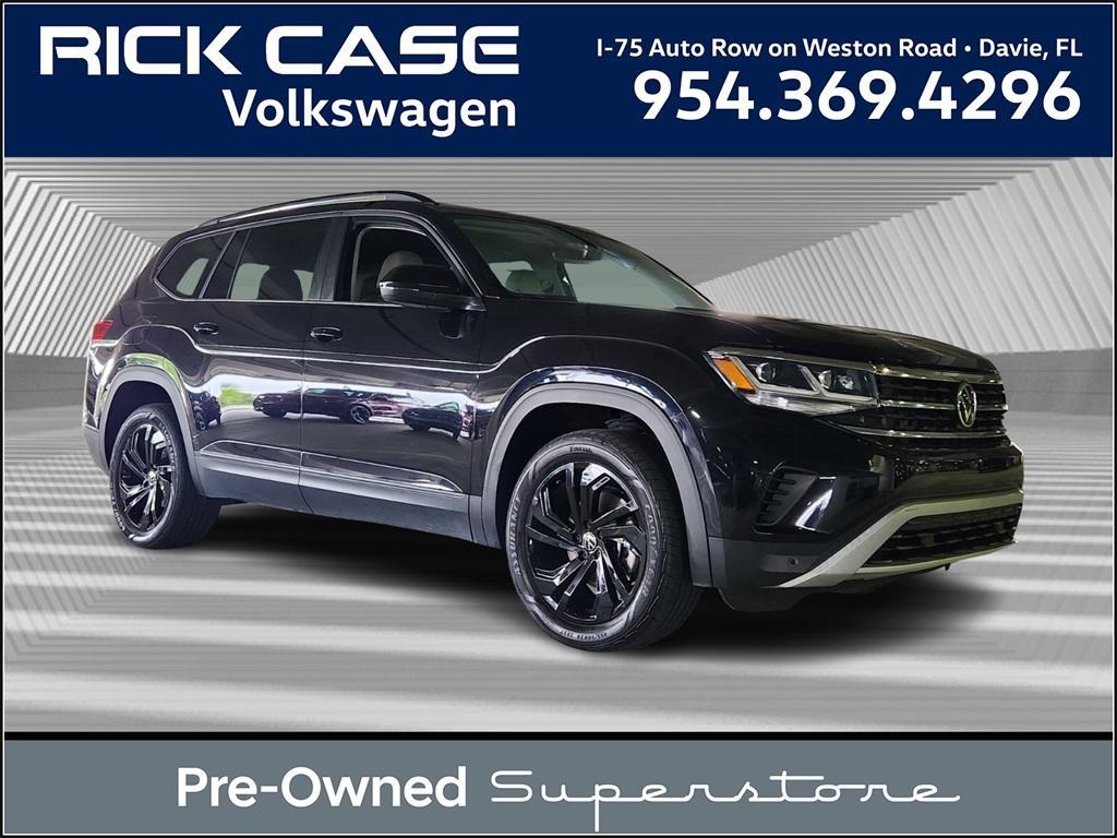 used 2022 Volkswagen Atlas car, priced at $25,394