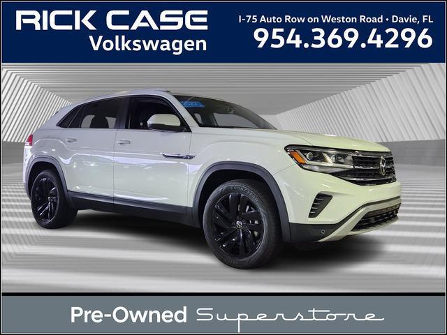 used 2022 Volkswagen Atlas Cross Sport car, priced at $25,794