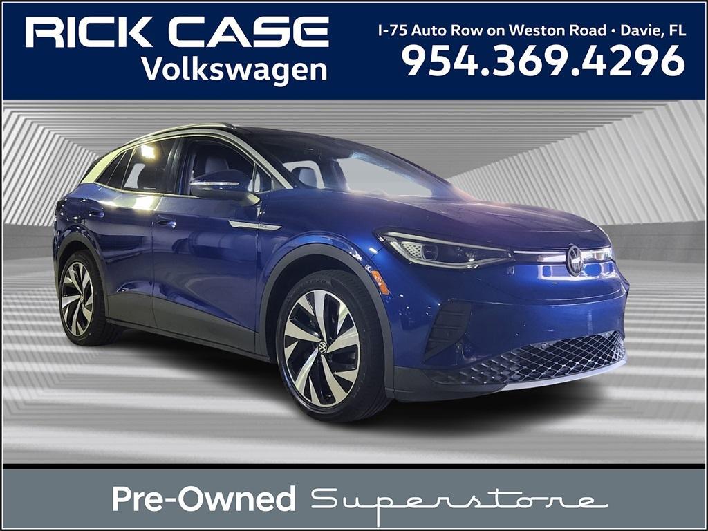 used 2021 Volkswagen ID.4 car, priced at $20,991