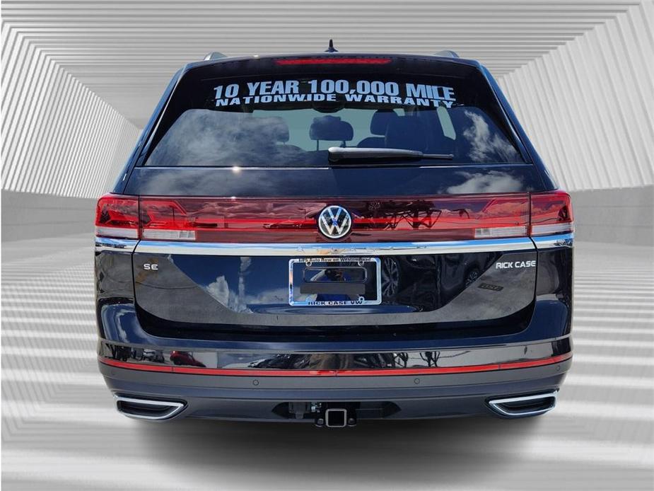 new 2024 Volkswagen Atlas car, priced at $40,451