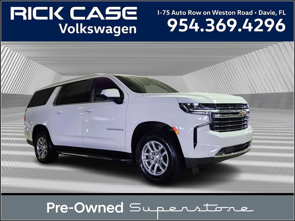 used 2023 Chevrolet Suburban car, priced at $44,791