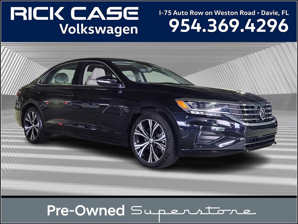 used 2022 Volkswagen Passat car, priced at $19,492