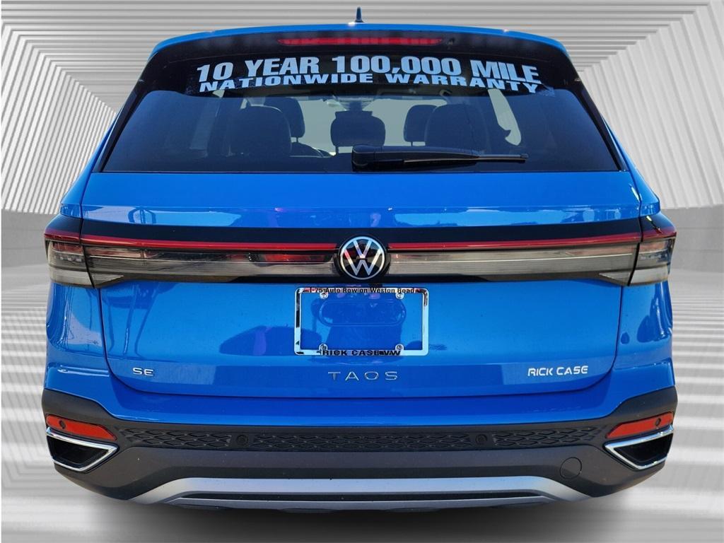 new 2025 Volkswagen Taos car, priced at $31,176