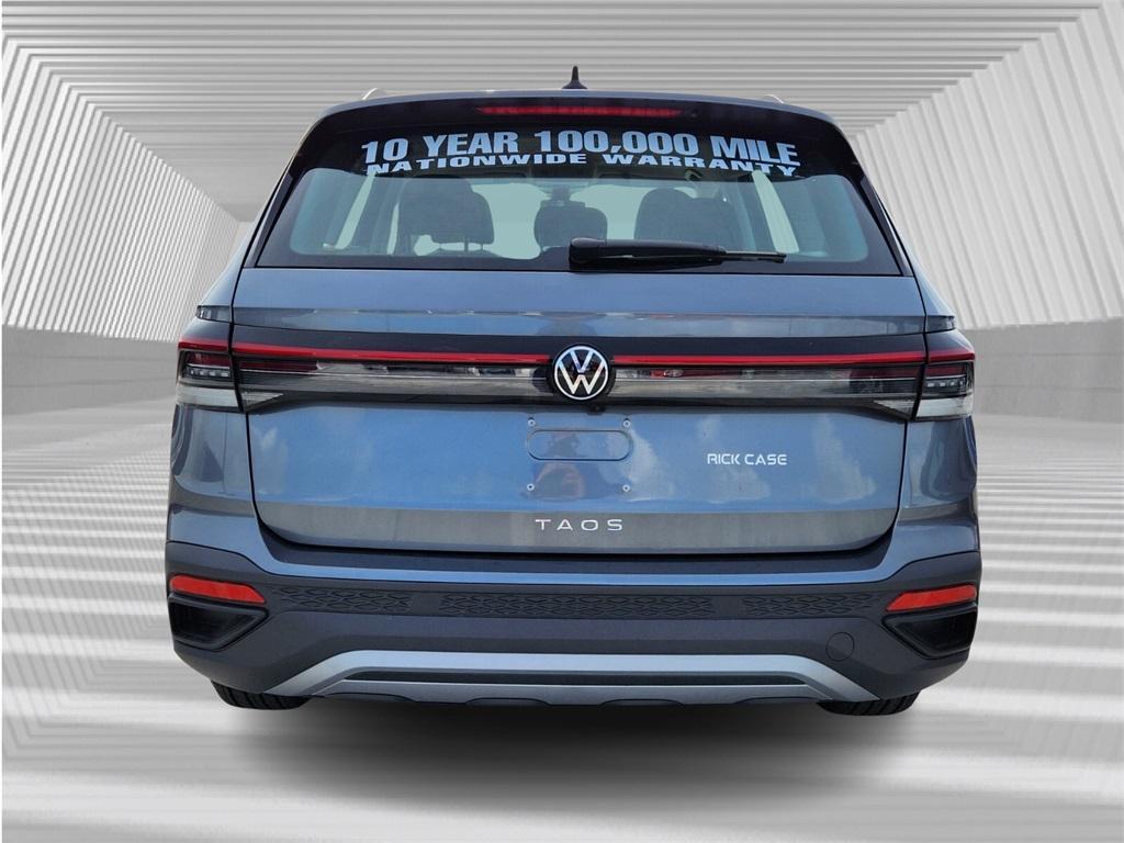 new 2025 Volkswagen Taos car, priced at $26,216