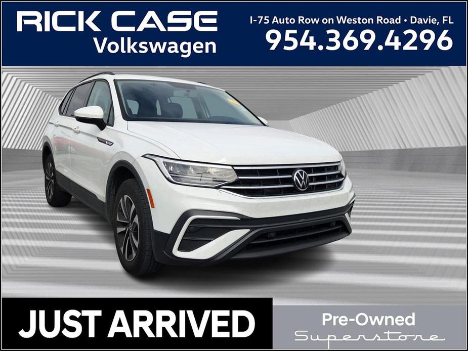 used 2022 Volkswagen Tiguan car, priced at $18,991