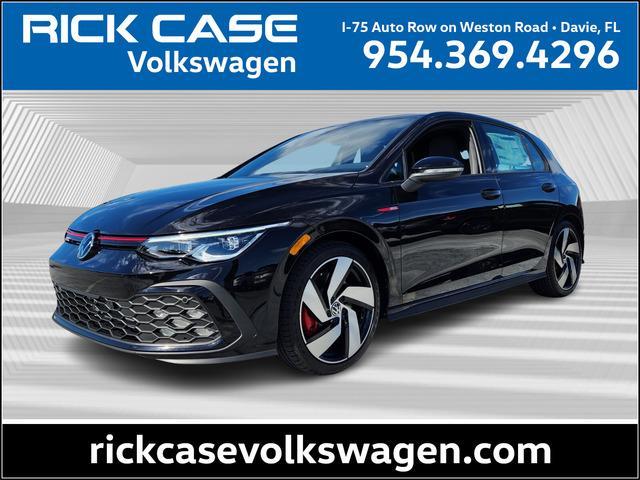 new 2024 Volkswagen Golf GTI car, priced at $32,596