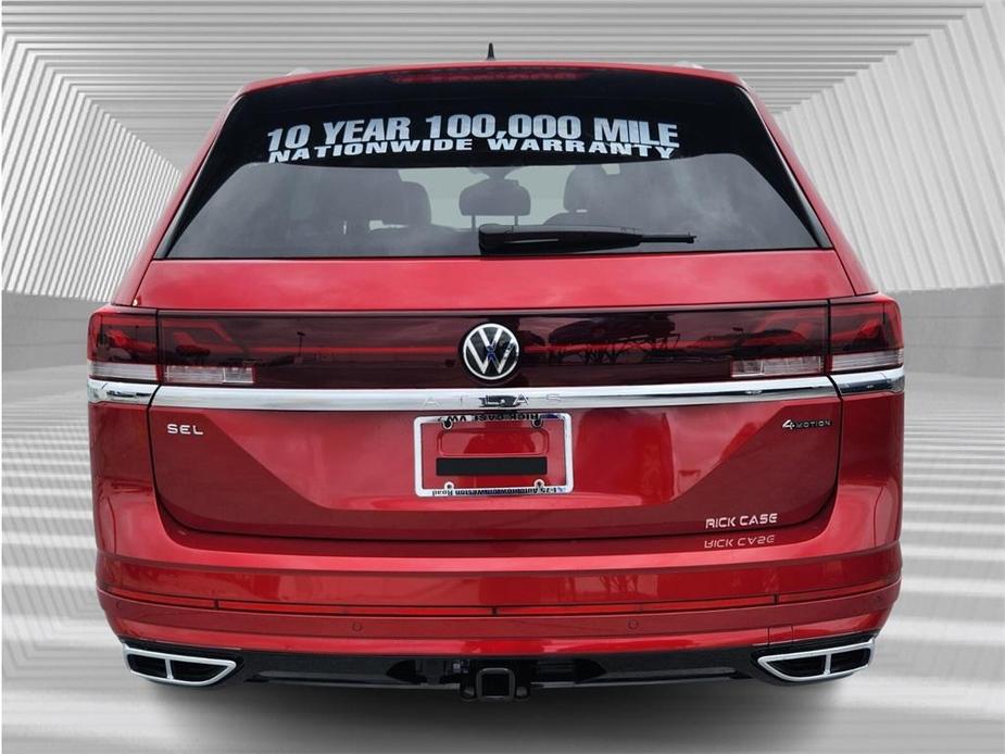 new 2024 Volkswagen Atlas car, priced at $50,651