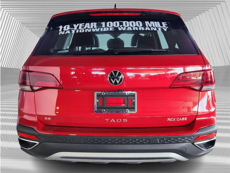 new 2024 Volkswagen Taos car, priced at $28,842