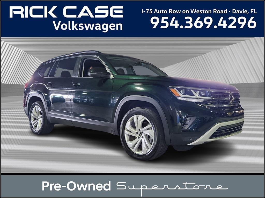 used 2022 Volkswagen Atlas car, priced at $27,994