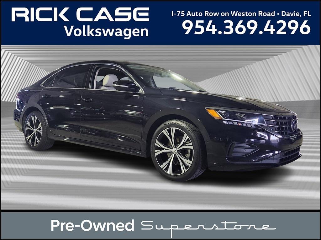 used 2020 Volkswagen Passat car, priced at $18,491