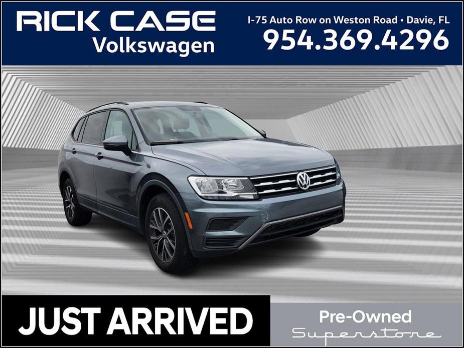 used 2021 Volkswagen Tiguan car, priced at $19,991