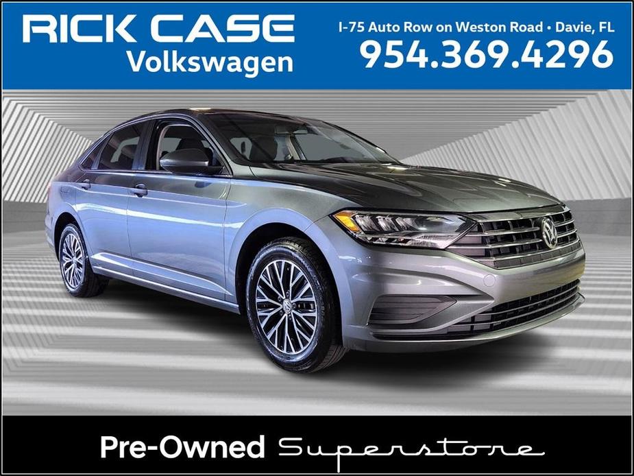 used 2021 Volkswagen Jetta car, priced at $16,991