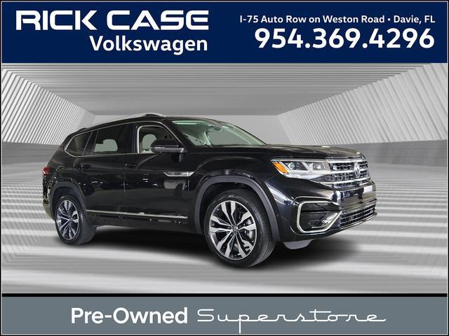 used 2021 Volkswagen Atlas car, priced at $34,994