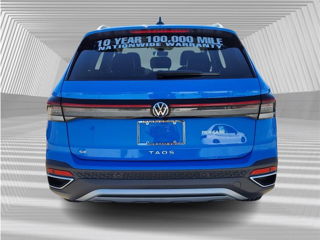 new 2025 Volkswagen Taos car, priced at $31,176