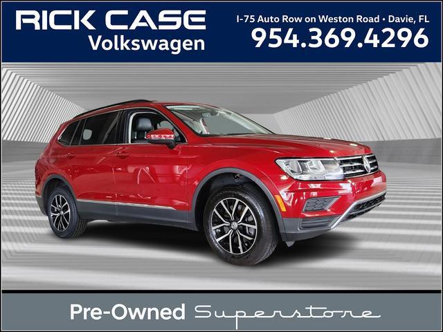 used 2021 Volkswagen Tiguan car, priced at $16,991