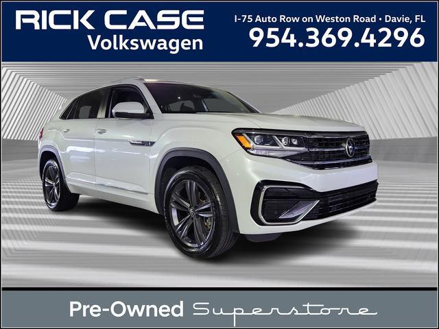 used 2021 Volkswagen Atlas Cross Sport car, priced at $29,794