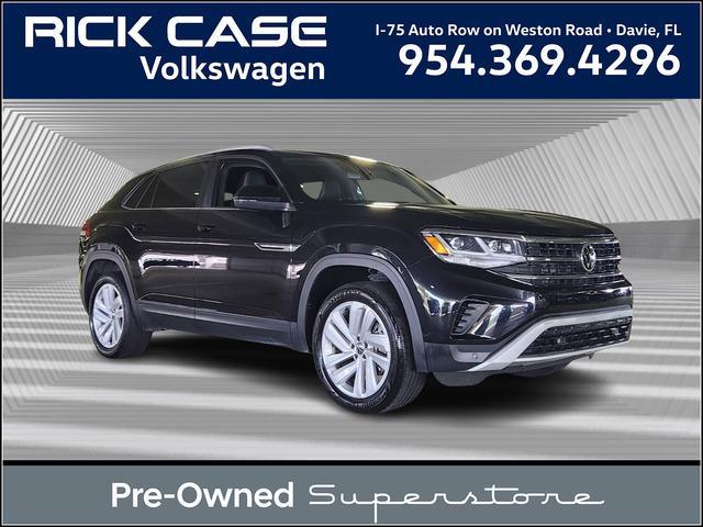 used 2021 Volkswagen Atlas Cross Sport car, priced at $26,993