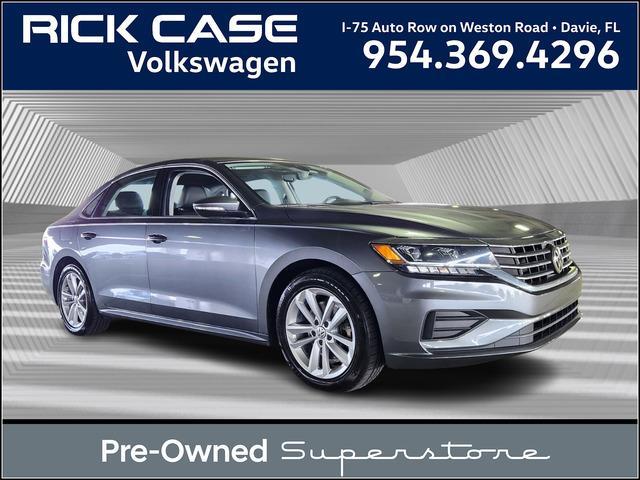 used 2020 Volkswagen Passat car, priced at $17,494