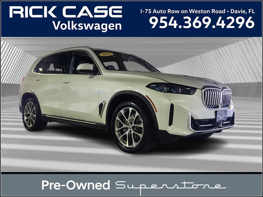 used 2025 BMW X5 car, priced at $56,292