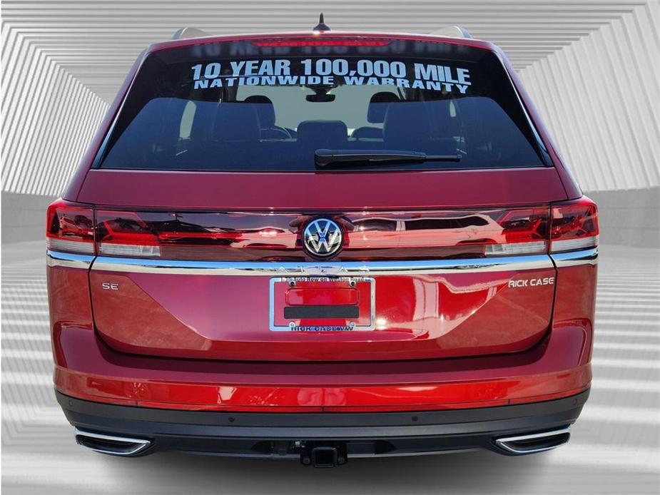 new 2024 Volkswagen Atlas car, priced at $40,657