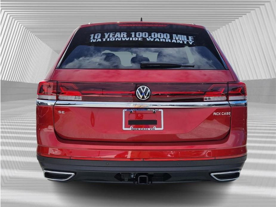 new 2024 Volkswagen Atlas car, priced at $40,898