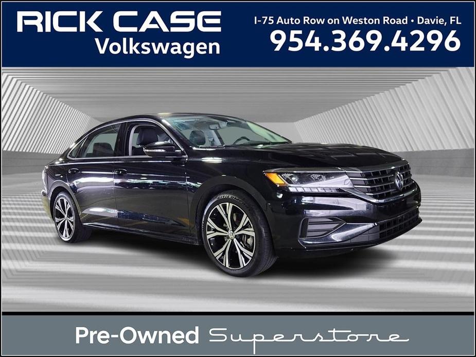 used 2022 Volkswagen Passat car, priced at $16,894