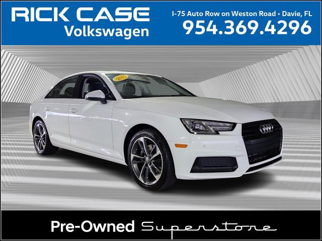 used 2019 Audi A4 car, priced at $19,991