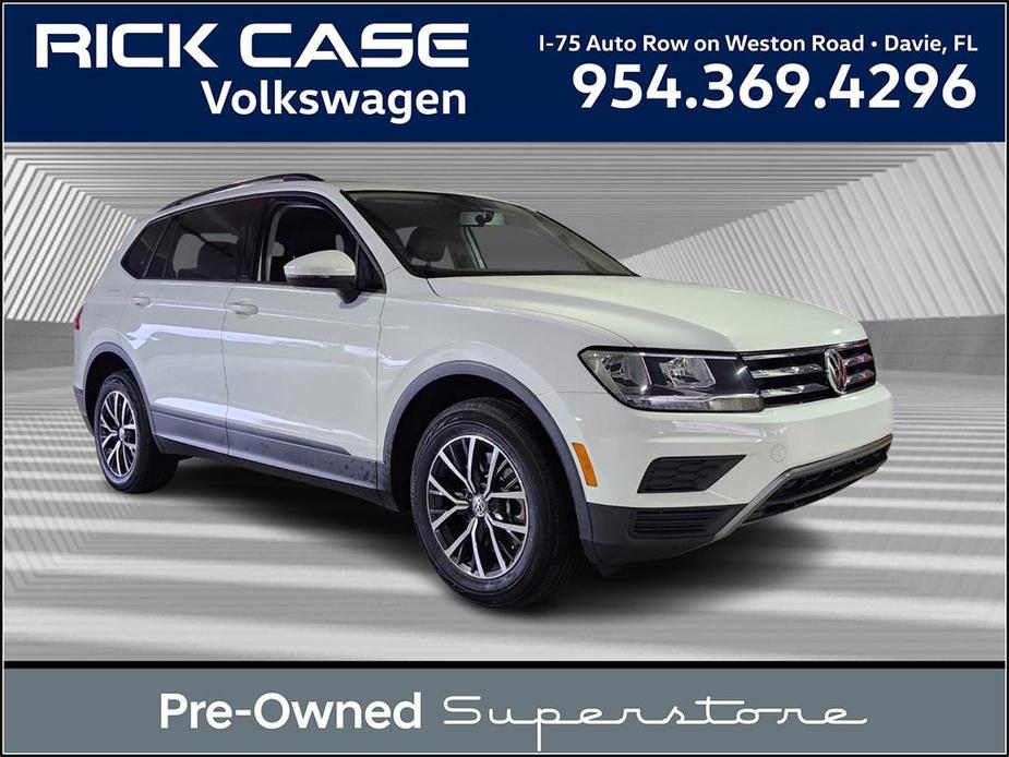 used 2021 Volkswagen Tiguan car, priced at $17,994