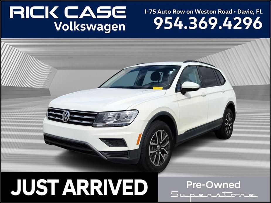 used 2021 Volkswagen Tiguan car, priced at $18,991