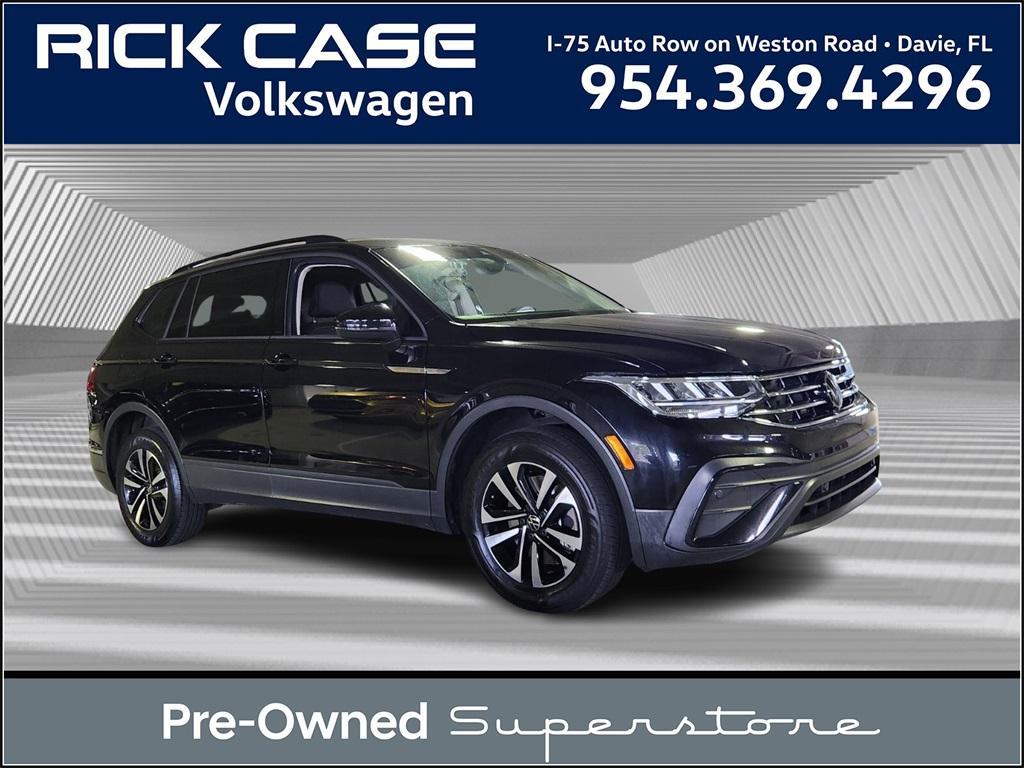 used 2022 Volkswagen Tiguan car, priced at $17,794