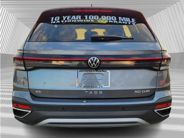 new 2025 Volkswagen Taos car, priced at $31,116